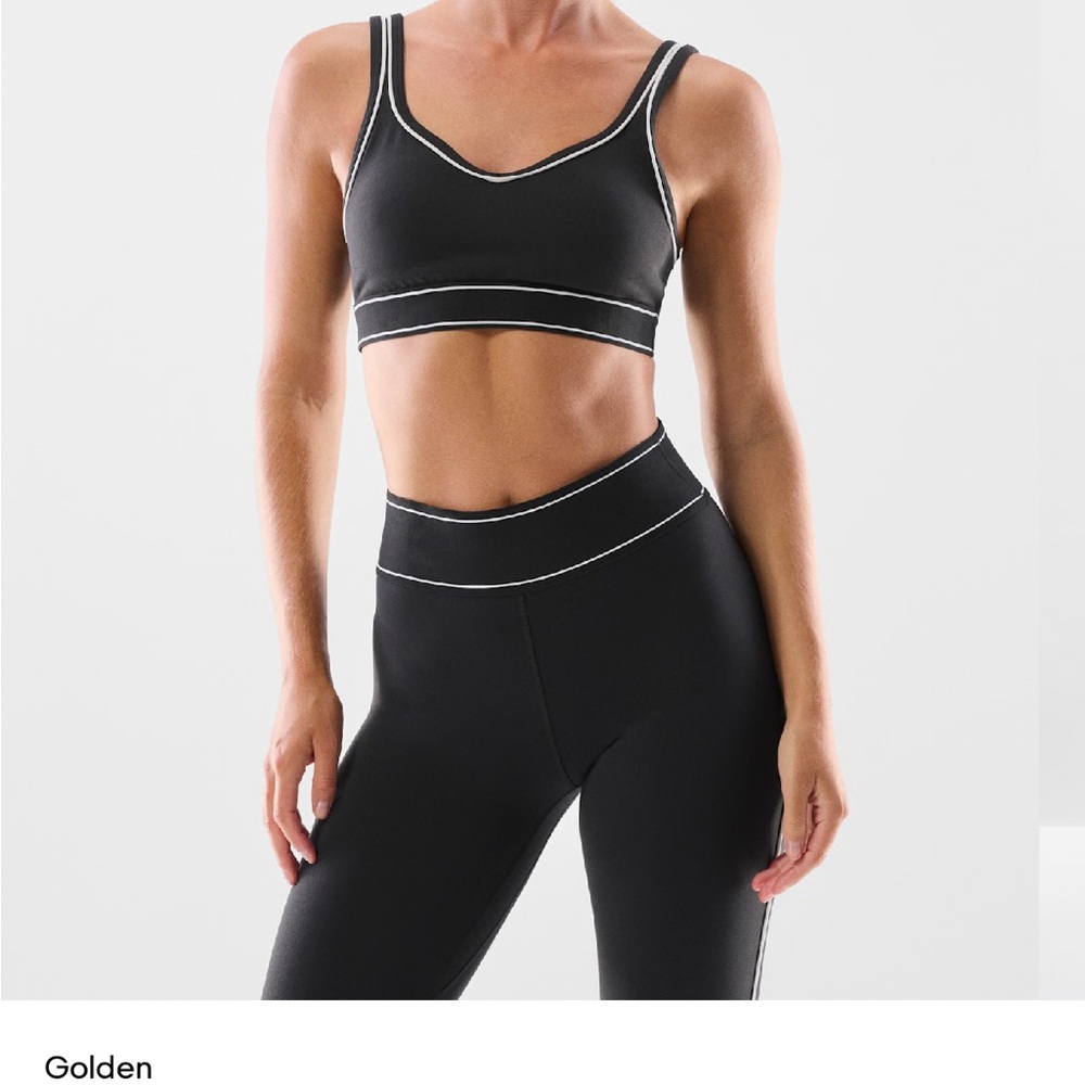 Aritzia Golden Life Tiebreak Bra